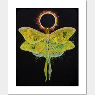 Luna Moth Posters and Art